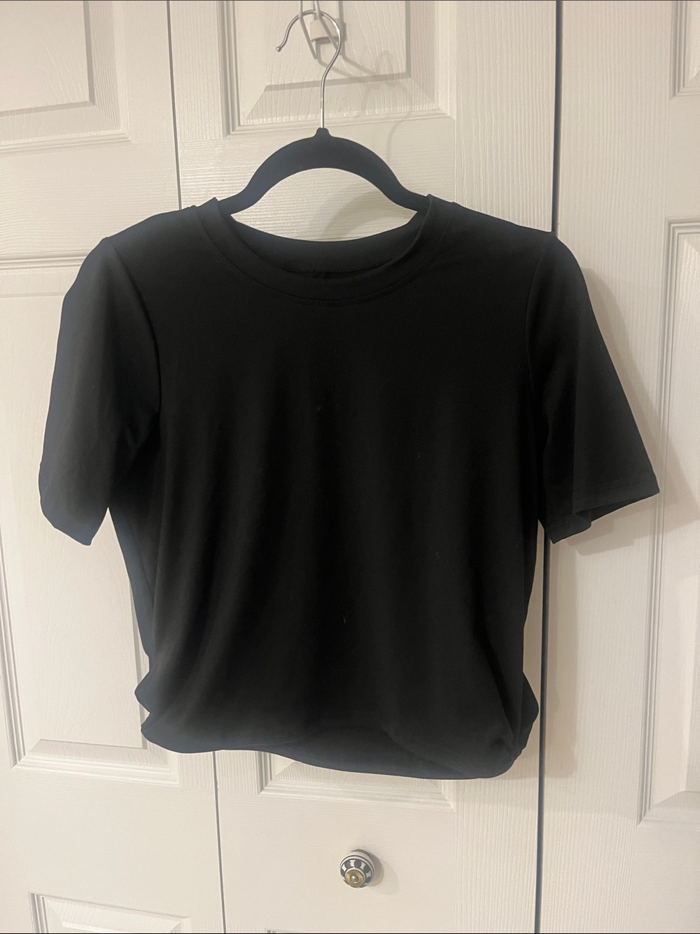 Classic Black Crewneck Tee